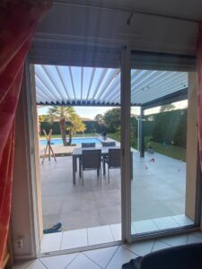 lame orientable pergola bioclimatique gironde