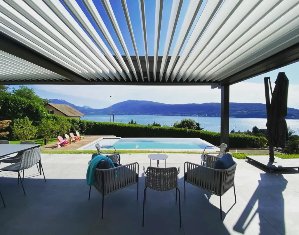 Pergola bioclimatique Art Home Alu gamme intégral